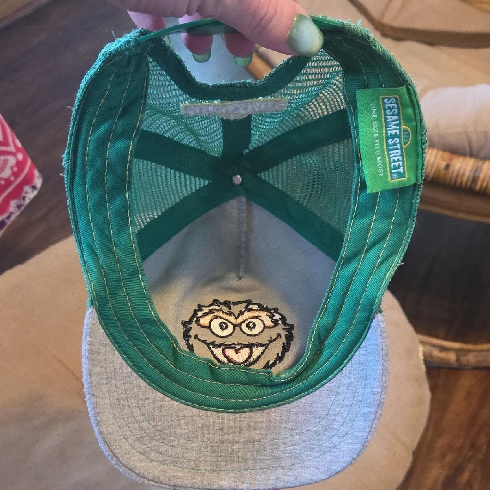 Sesame Street Oscar The Grouch Kids Hat